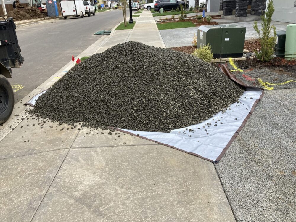 rock and gravel replacement
